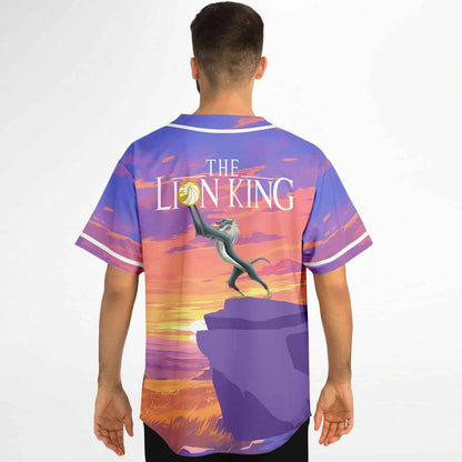 Seven Lions Sunset Palette Lion King Rave Baseball Jersey