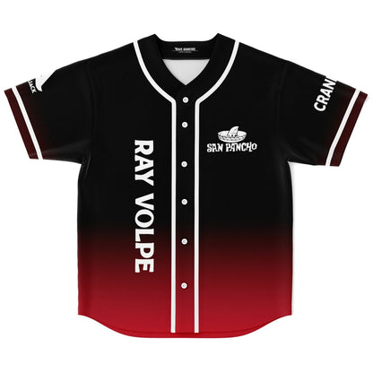 Ray Volpe Black Deep Stylized Phoenix Rave Baseball Jersey