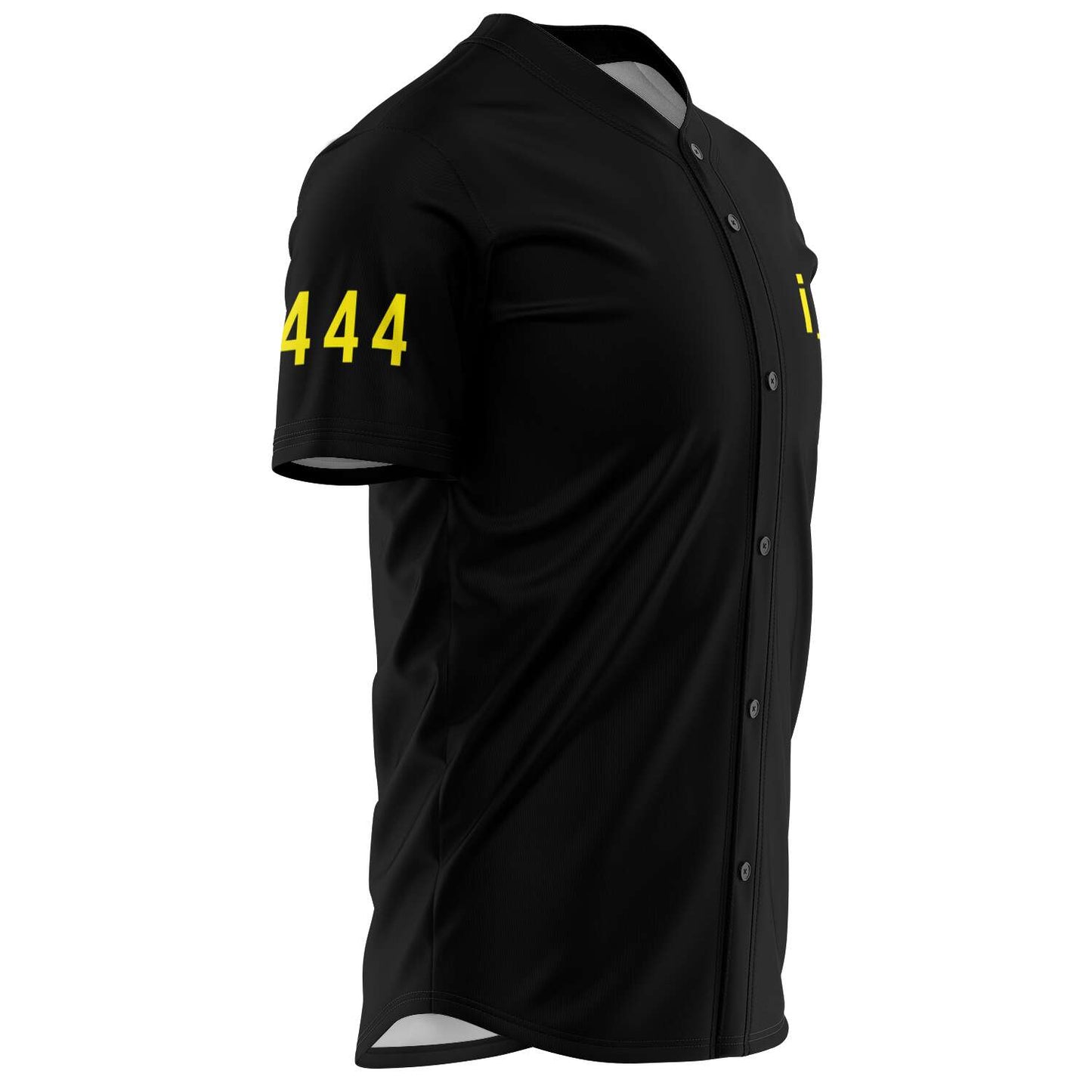 i_o Black Acid House Rave Baseball Jersey