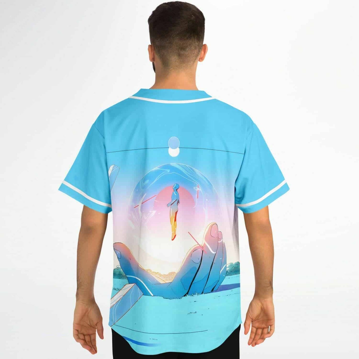 MITIS Light Sky Surreal Scene Rave Baseball Jersey
