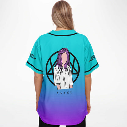 Alison Wonderland Teal Purple Rave Baseball Jersey