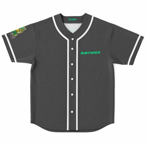 Subtronics Dark Charcoal Minimal Rave Baseball Jersey