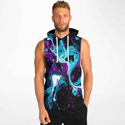 Good Vibes Sleeveless Hoodie
