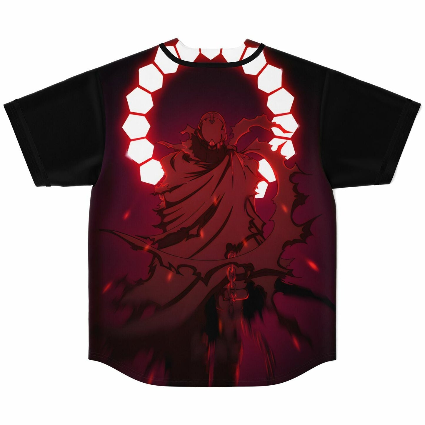 Black Red ‘Deadman Rave Baseball Jersey