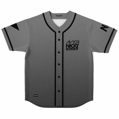 Avicii Grey Artist Wordmarks Rave Baseball Jersey