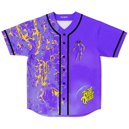 Zeds Dead Purple Cartoon Alien Rave Baseball Jersey