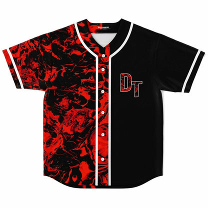 Da Tweekaz Black Liquid Rave Baseball Jersey