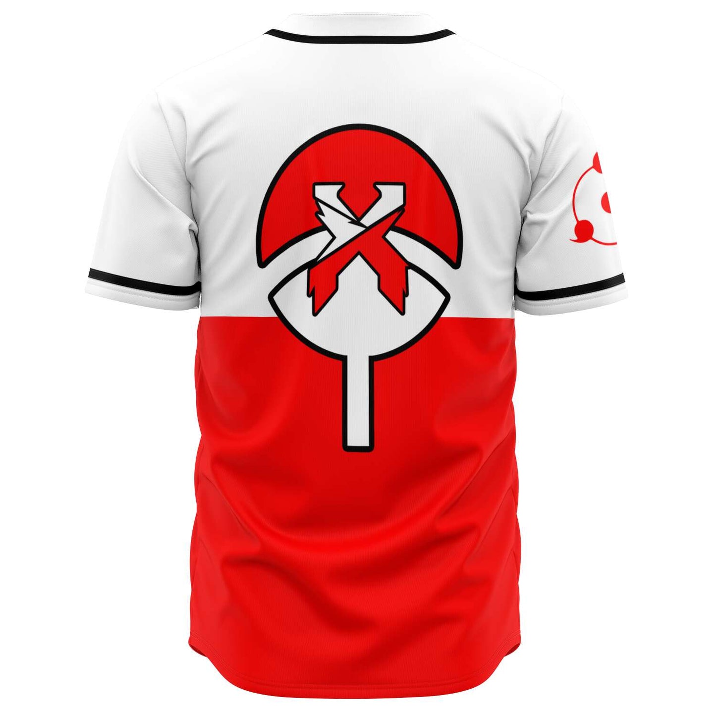 White Vertical Japanese Rave Baseball Jersey