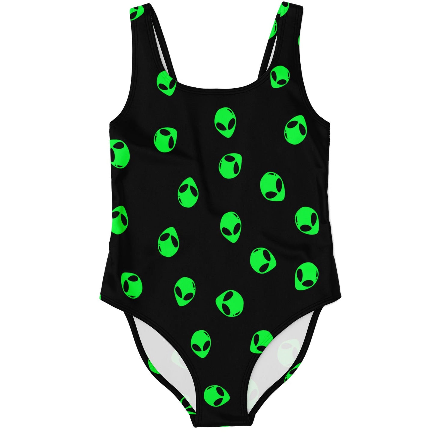 Black Scattered Classic Rave Swimsuit