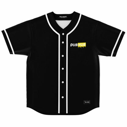 Black Dripping Box Rave Baseball Jersey