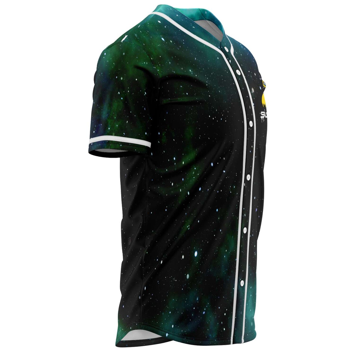 Subtronics Black Galaxy Starfield Rave Baseball Jersey