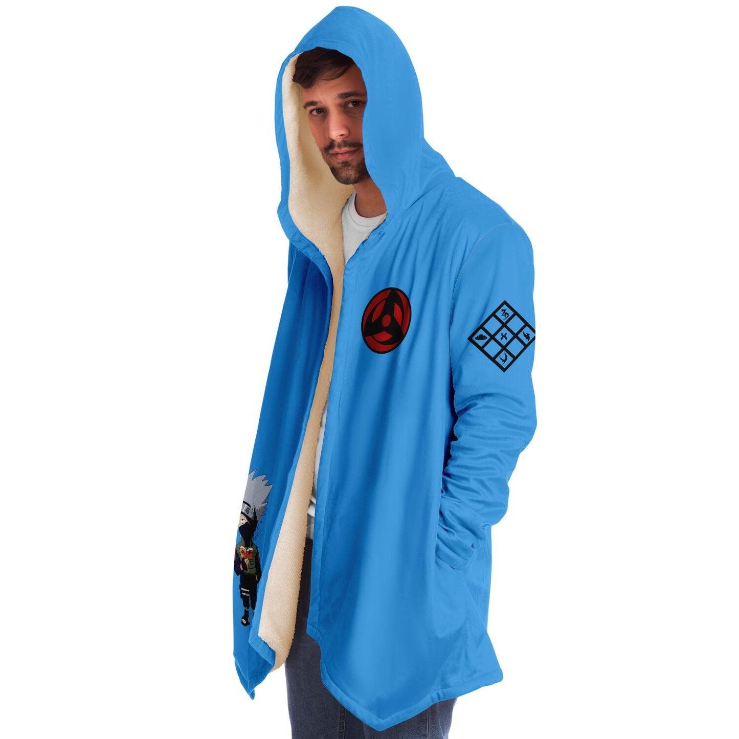 Bright Sky Chibi Masked Rave Cloak