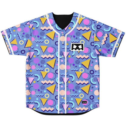 Barely Alive Periwinkle Blue 80S Rave Basketball Jersey