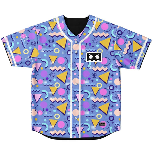 Barely Alive Periwinkle Blue 80S Rave Basketball Jersey