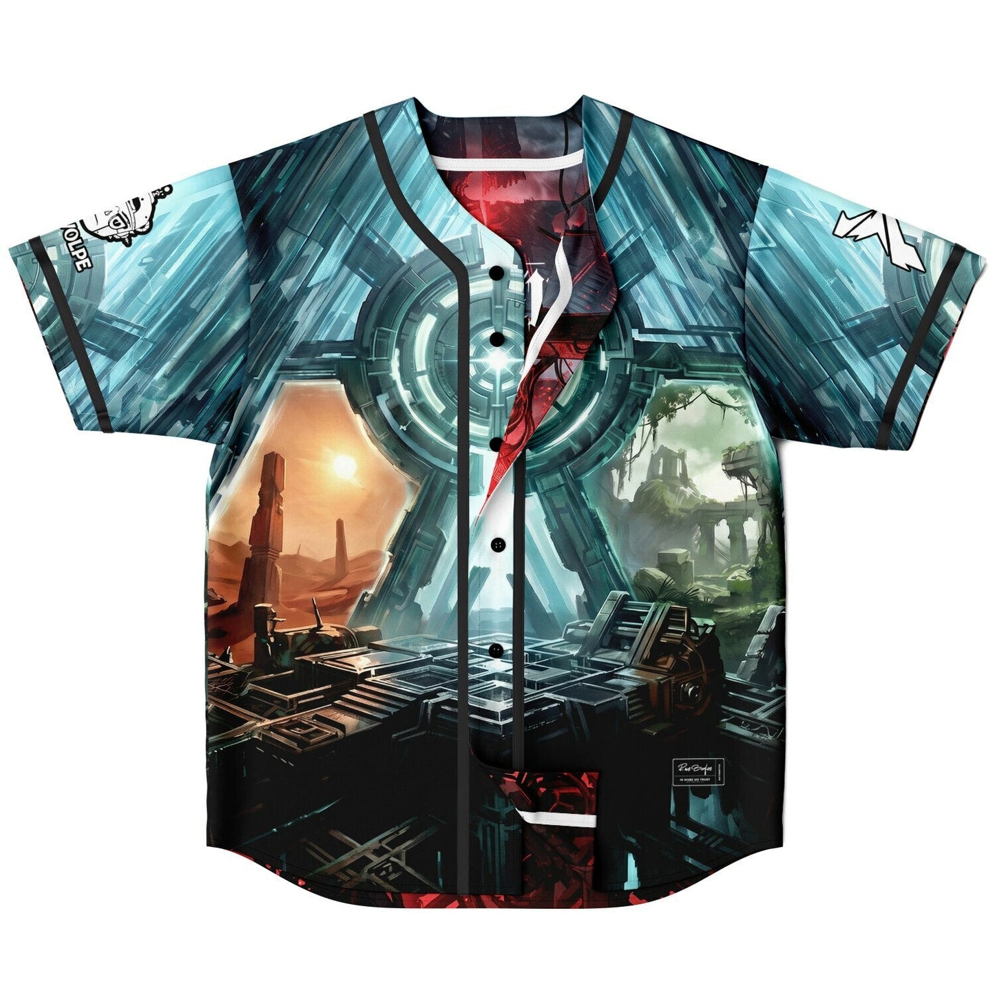Fatebreaker custom Reversible Baseball Jersey