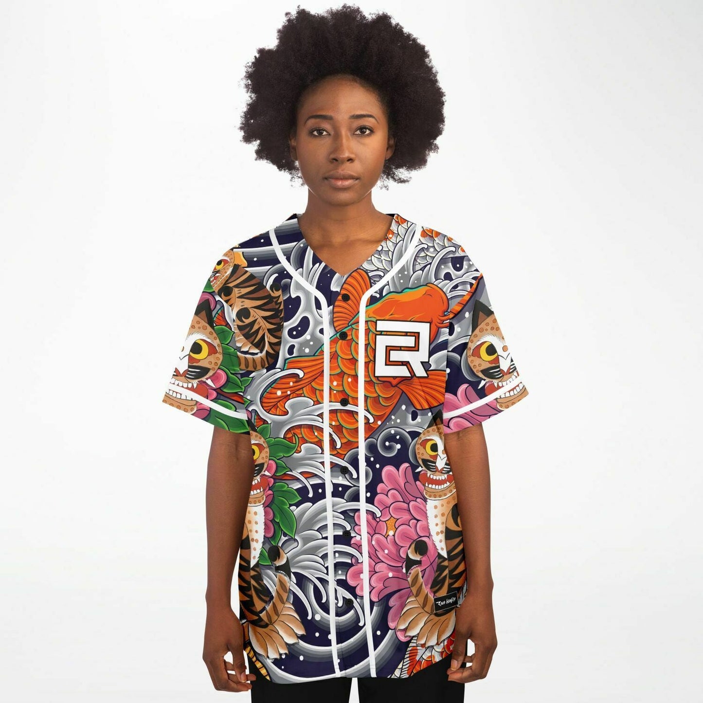 Japanese Irezumi Rave Baseball Jersey