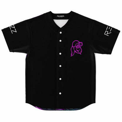 Rezz Black Hooded Rave Baseball Jersey