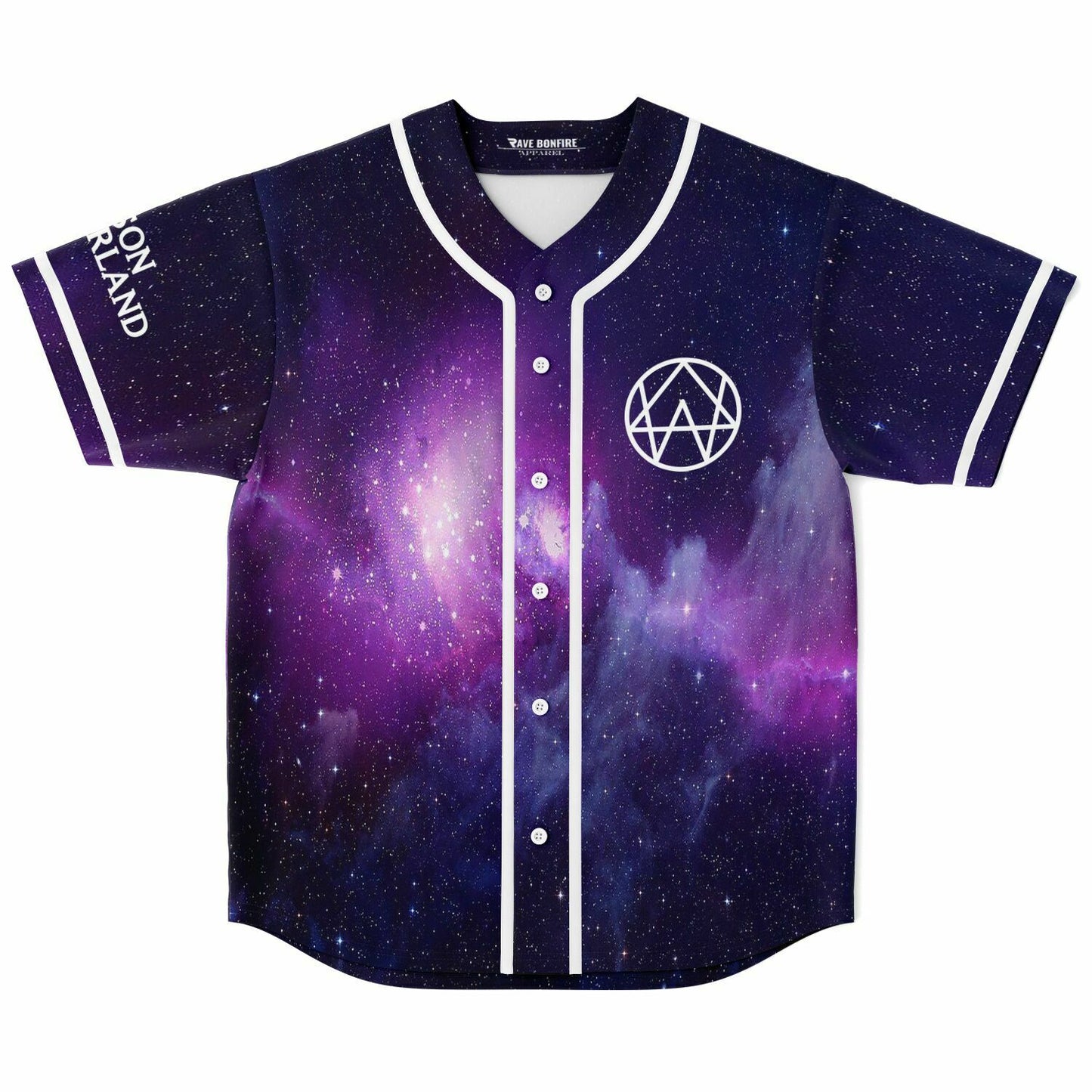 Alison Wonderland Deep Purple Space Rave Baseball Jersey