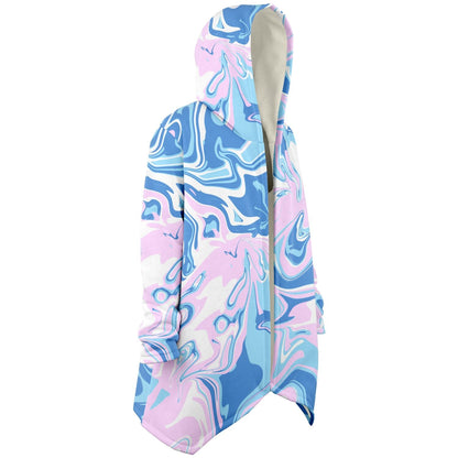 Pastel Baby Liquid Marble Rave Cloak