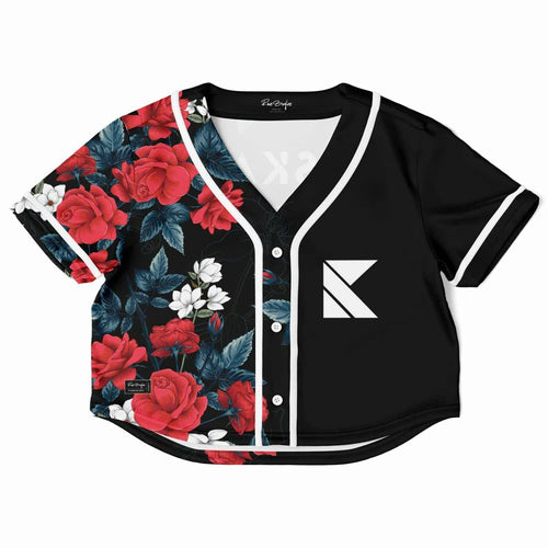 Michelle custom Cropped Baseball Jersey