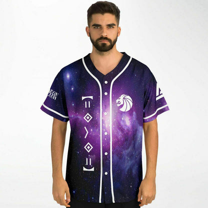 Seven Lions Deep Purple Starry Rave Baseball Jersey
