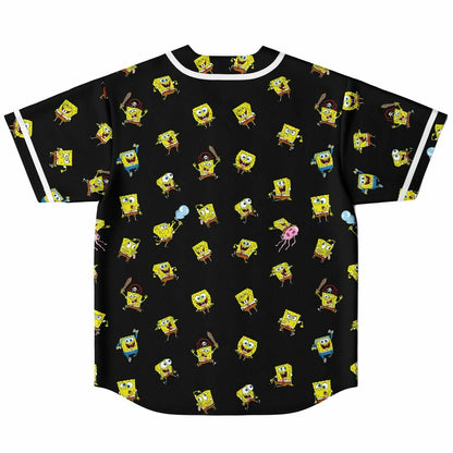 SpongeBob Festy Bestie Cartoon Reversible Baseball Jersey