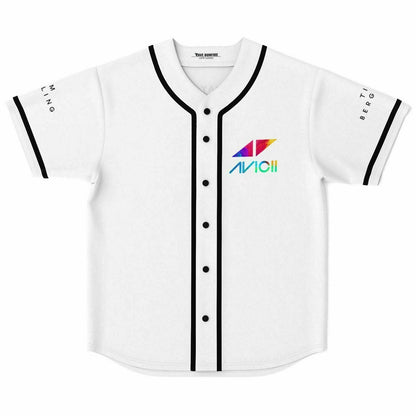 Avicii White Rave Baseball Jersey