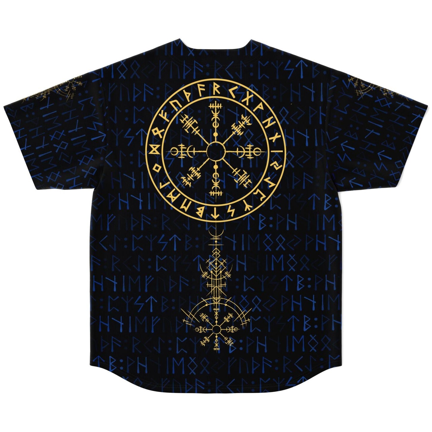 Black Norse Rave Baseball Jersey