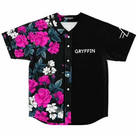 Gryffin Black Split Rave Baseball Jersey