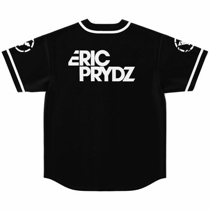 ERIC PRYDZ Black Minimal Rave Baseball Jersey