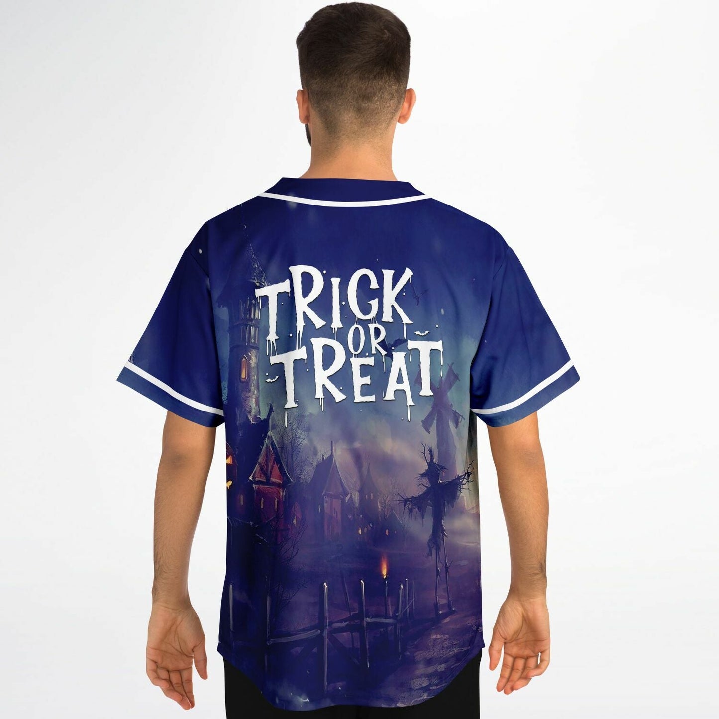 Trick Or Treat Custom Halloween Jersey