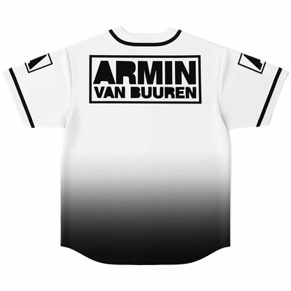 Armin van Buuren White Black Boxed ‘A’ Rave Baseball Jersey
