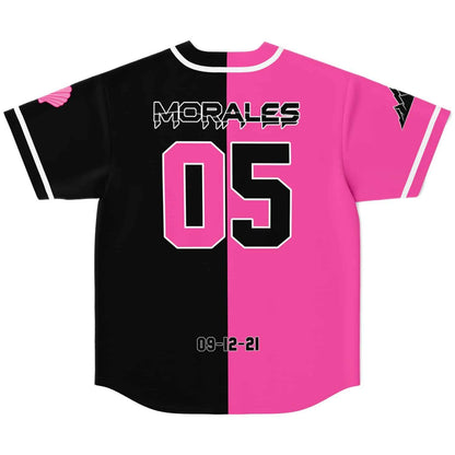 Split Hot Block Rave Baseball Jersey