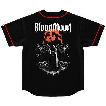 Black Plain Rave Baseball Jersey