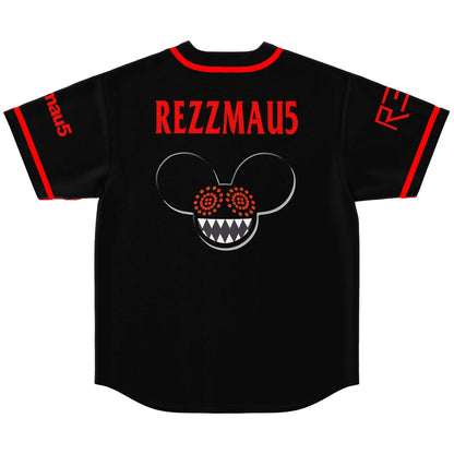 deadmau5 Black Mouse Head Rave Baseball Jersey