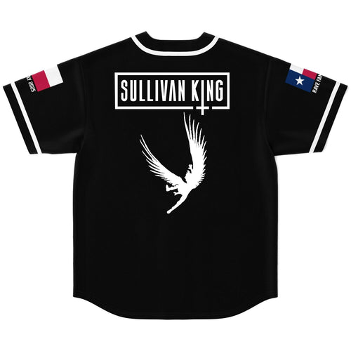 Sullivan King Black Boxed ‘Sullivan Rave Baseball Jersey