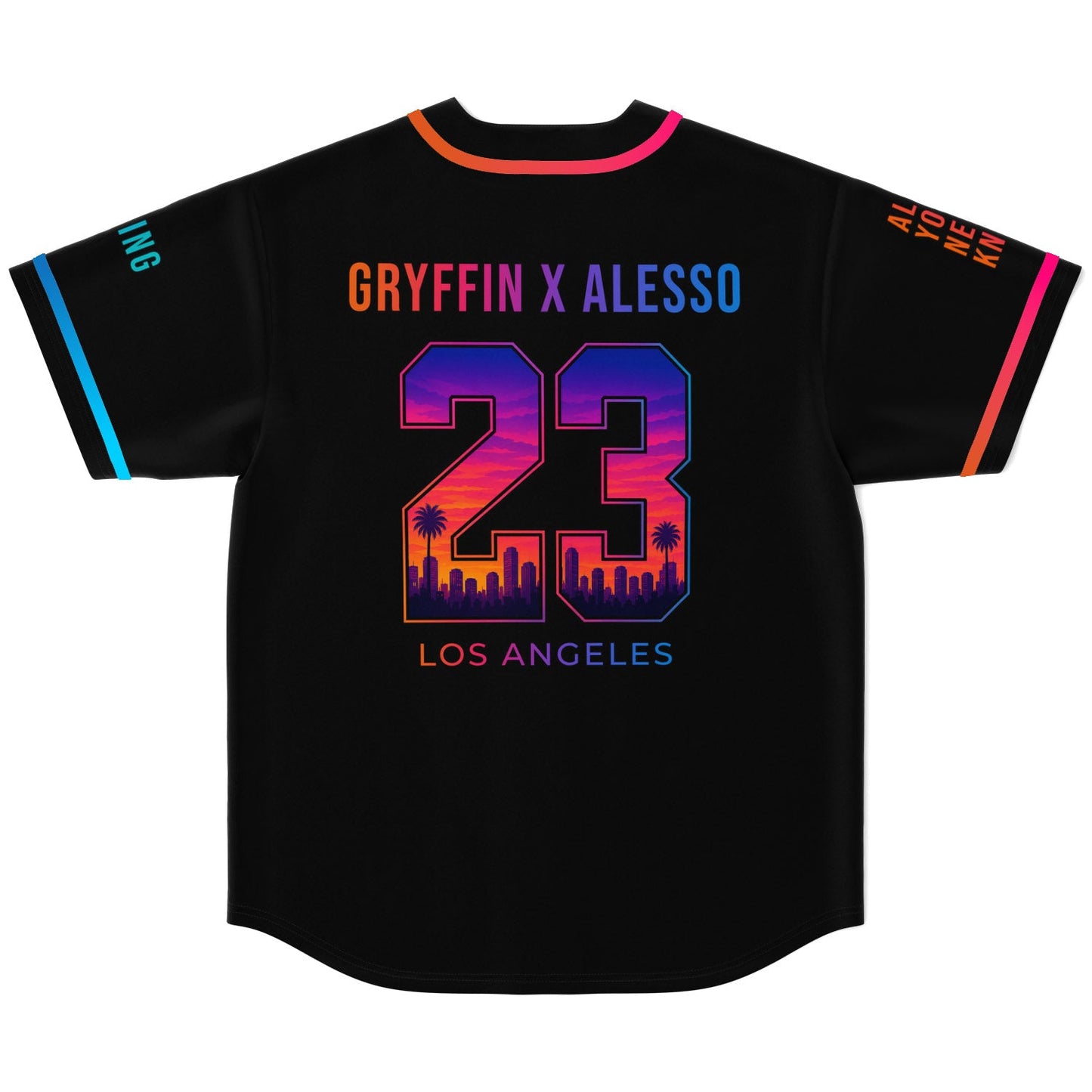 Alesso x Gryffin Baseball Jersey