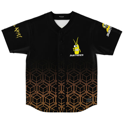Subtronics Black Orange ‘Cyclops’ One Rave Baseball Jersey