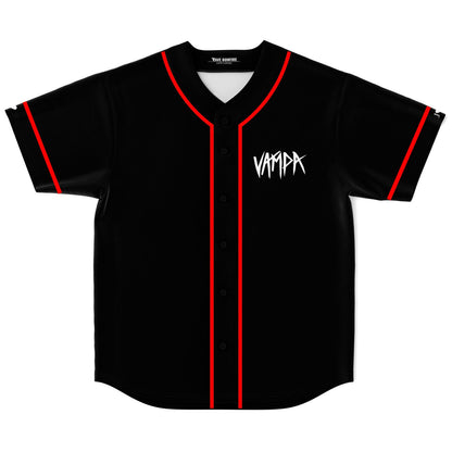 Black Plain Rave Baseball Jersey
