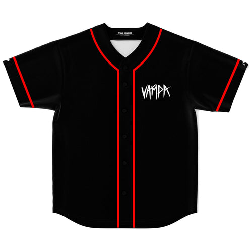 Black Plain Rave Baseball Jersey