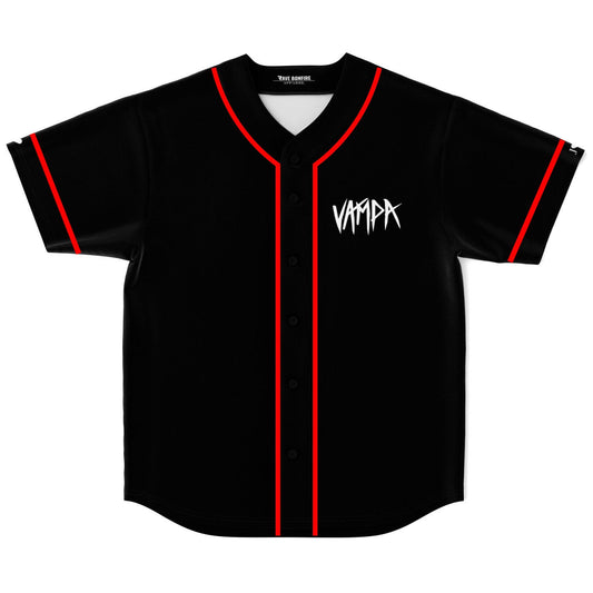Black Plain Rave Baseball Jersey