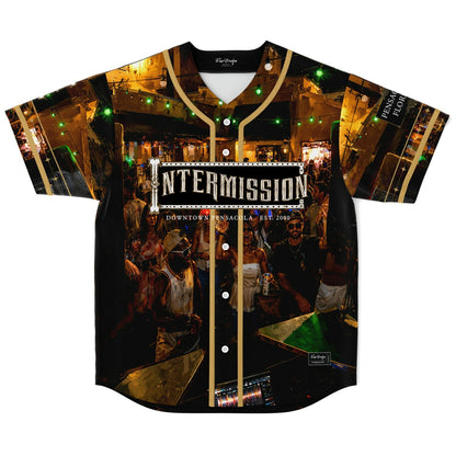 Warm Gold Photo Outdoor Rave Baseball Jersey