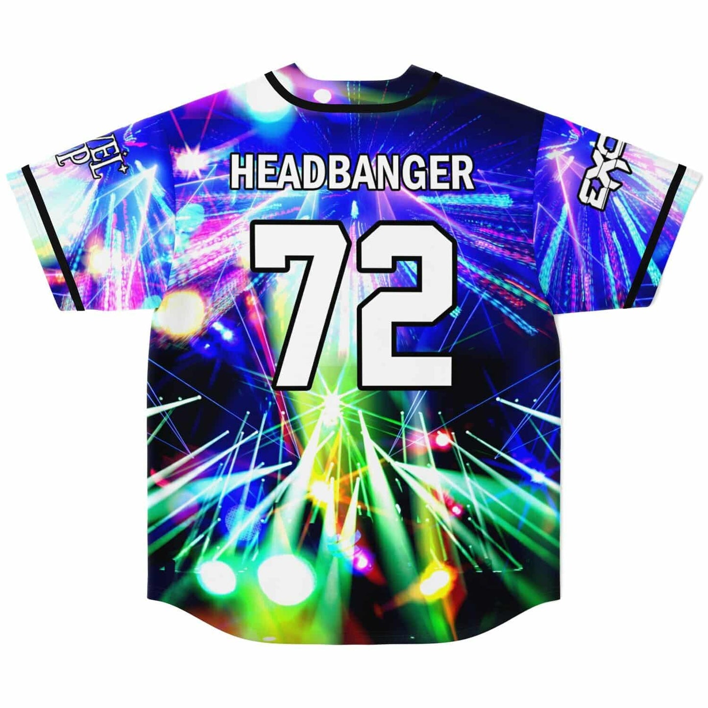 Ray Volpe Vivid Laser Concert Stage Rave Baseball Jersey