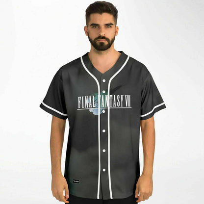 Black Misty Smoky Rave Baseball Jersey
