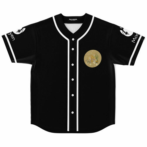 Black Gold Circular Rave Baseball Jersey