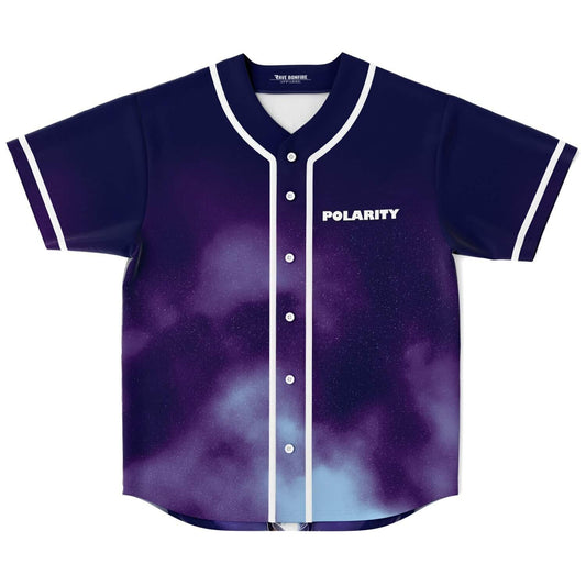Polarity Dark Navy Cosmic Nebula Rave Baseball Jersey