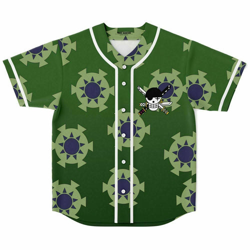 Olive Repeating Sunburst Rave Baseball Jersey