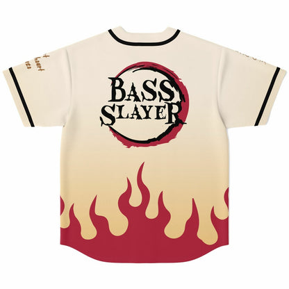 Cream White Fox Rave Baseball Jersey