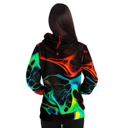 GRiZ Script Liquid Paint Rave Hoodie