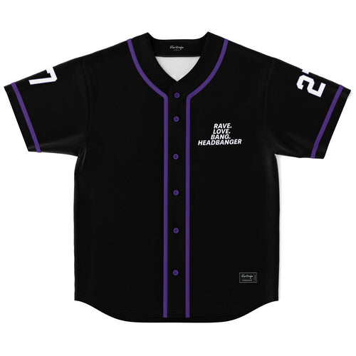 Warning Baseball Jersey
